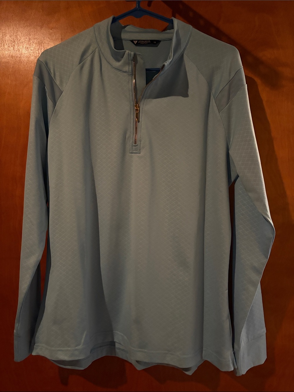 LevelWear Light Blue Quarter-Zip Performance Pullover